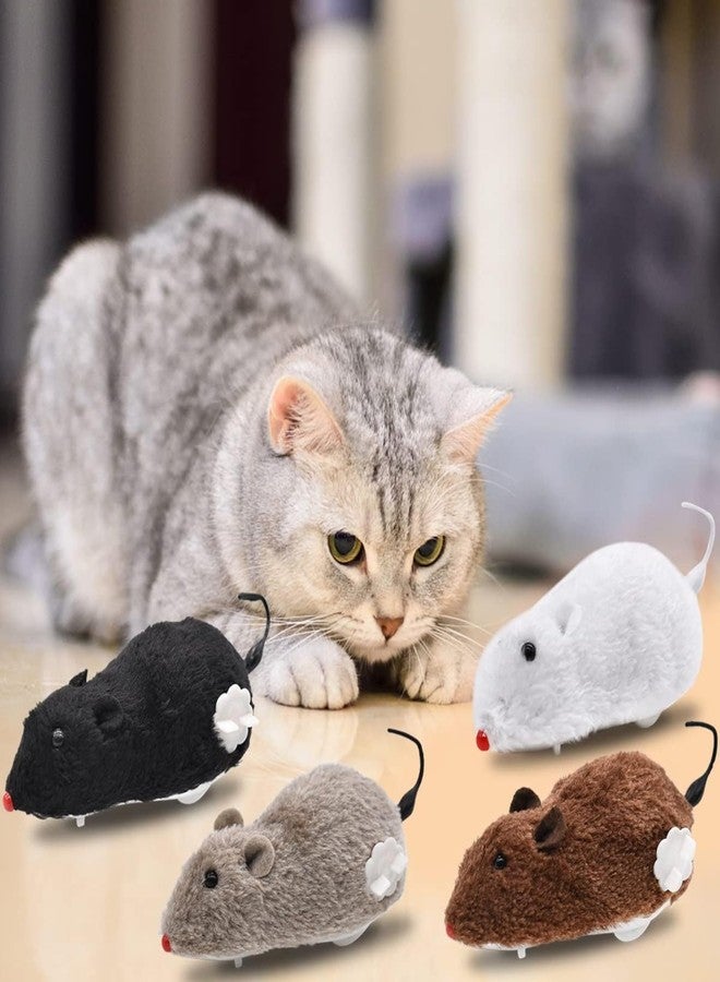 Munmoll 3 Pack Rat Toys for Kids Moving Toys for Babies 1 to 2 Year Plastic Fur Interactive Mouse Toy for Cat Activity and Playing | Kitten Mickey Mouse | Soft Rats for Kids Dogs Cats and Other Pets - Image 5